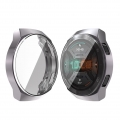 TPU Smart Watch Case Stossfeste Schutzuhr Kratzfeste Smartatch-Abdeckung mit Displayschutzfolie Kompatibel mit HUAWEI WATCH GT 2