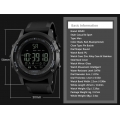 SKMEI Sport Casual Maenner Smart Watch Intelligent Male Uhren 5ATM wasserfest Anruf APP Erinnerung Remote Kamera Sports Tracker 