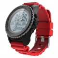 Wasserdichte Smart Armbanduhr für Sport und Freizeit SF-SM968 Rot