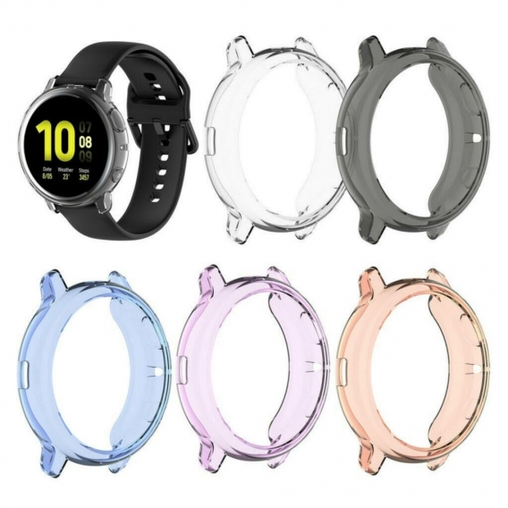 AcserGery Für R830 R820 Samsung Galaxy Watch Active 2 40/44 mm TPU-Schutzhülle