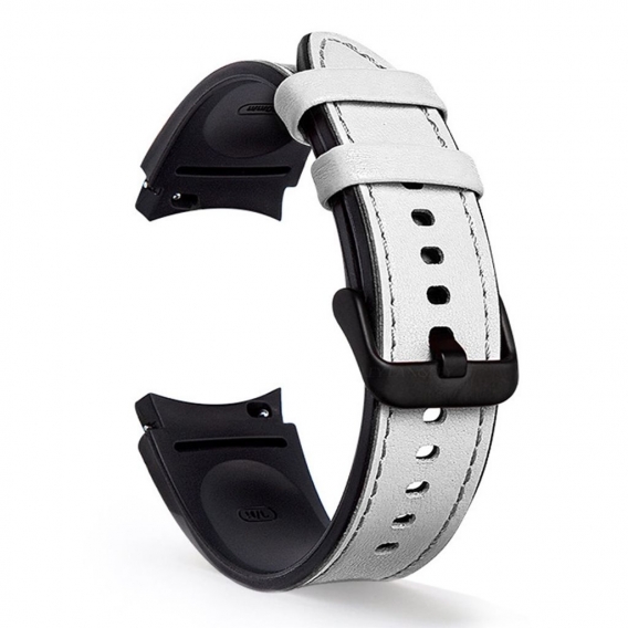 AcserGery Leder Smart Watchbands Strap Galaxy Watch 4 / Ersatz für Samsung Galaxy Watch4 Wrist Bracelet Belt