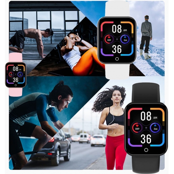 Sport i7 Smart Watches Bluetooth Verbindung Telefon USB Fast Charge Fitn