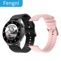 NFC Smart Watch 2022 Neue M?nner Frauen Smartwatch Tš¹rzugangskontrolle Blau