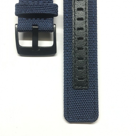 AcserGery Strap Clock Nylon Leder Canvas Band für Galaxy Watch 42mm 46mm Leder Armband Band Strap 20mm 22mm Lederband Uhr