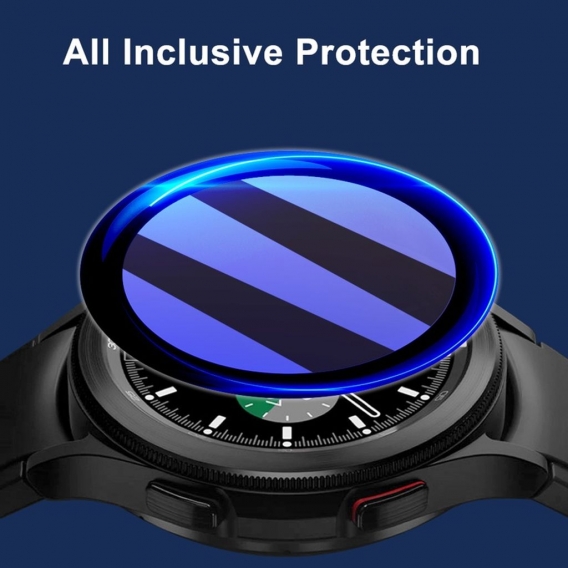 AcserGery 3D-Folie für Samsung Galaxy Watch 4 / Anti-Scratch-Displayschutzfolie / Smart Watchband Full Protective Cover