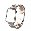 AcserGery Metallarmband kompatibel mit -Mi Watch Lite/Redmi Smart Watch Wasserdichte langlebige Bänder Sport-Edelstahl-Armband