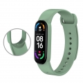 AcserGery Sportarmband für Mi Band 6 Strap Silikonarmband Zubehör Straps Bracele