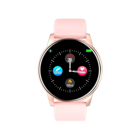 AcserGery ZL01 Smart Watch 1,3-Zoll-IPS-Einzel-Touchscreen BT4.0 IP67 Wasserdichter Fitness-Tracker Schlaf-/Herzfrequenz-/Blutdr