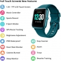 Smartwatch,smartwatch damen, Fitness Tracker Uhr 1.3" HD Voll Touchscreen, Damen Herren Uhren Watch für Android IOS, IP68 Fitnes