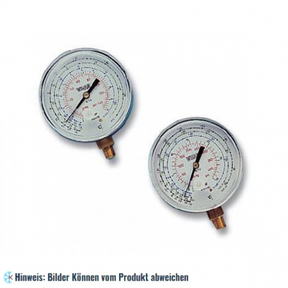 Ersatz Manometer Ø80, Klasse 1.6, Pulse-Free radialer Anschluss WIGAM PF80/9R1/A3 - nicht lieferbar, ersetzt durch Nachfolger