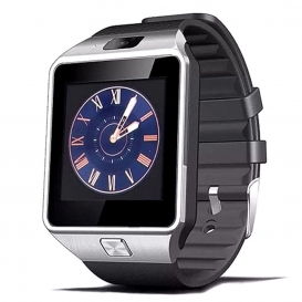 More about 1,3 "Zoll Touchscreen Smartwatch mit Kamera Mikrofon Freisprechen Multifunktionsuhr Smartwatche für Android Farbe: Silber