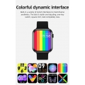 Pyzl Smart Watch T500 Plus X6 Männer Frauen 1,54 Zoll Voller Touchscreen Bluetooth Anruf Wasserdichte Herzfrequenz Smartwatch Fü