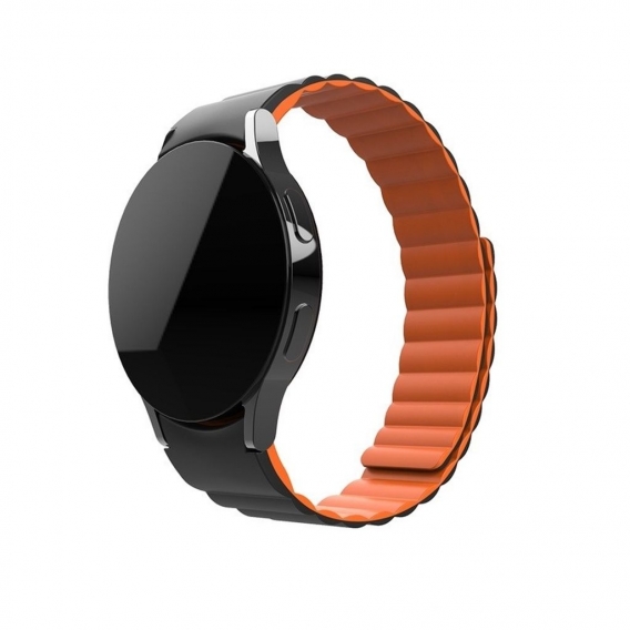 Pyzl Silikon-Magnetband 20/22 mm Armband für Samsung Galaxy Watch 4