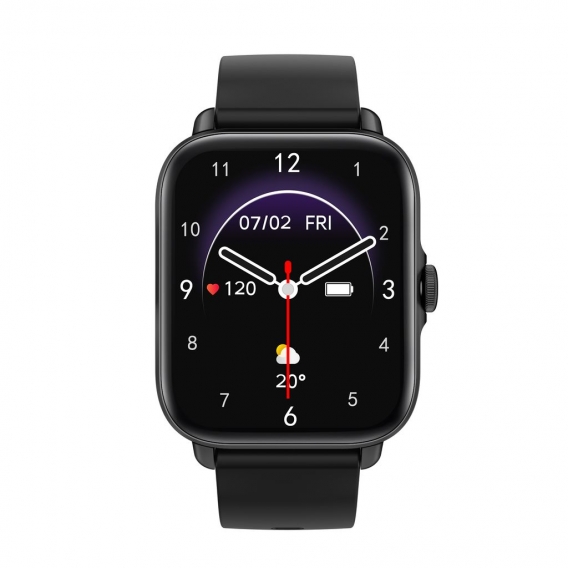 2021 Neue Y22 SmartWatches Bluetooth Call 1,7 Zoll Bildschirm Fitness Tracker Sport Wasserdichte Herzfrequenz SmartWatch Schwarz