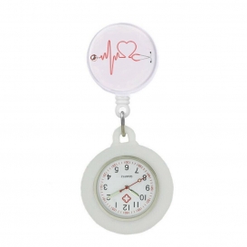 More about Nurse Watch Schwesternuhr Silikon ausziehbares Band Pulsuhr Kitteluhr Pflege Motiv 5 WS