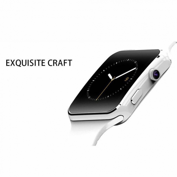 Pyzl X6 Bluetooth Bildschirm Smartwatch TF SIM Kamera Männer Frauen Smart Watch für IOS Android iPhone Samsung Modeuhren