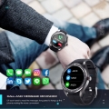 GOKOO Smartwatch Herren Männer Fitness Sportuhr IP68 Wasserdicht Herzfrequenzmessung Schrittzähler Schlafmonitor Kalorie Intelli