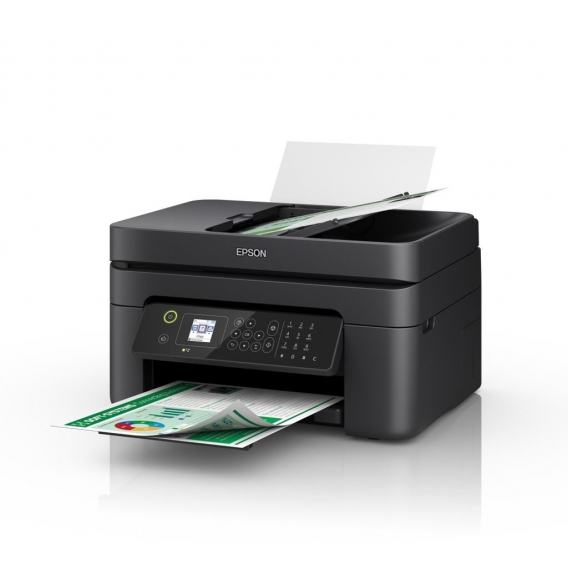 Epson Mulitfunktionsdrucker WorkForce WF2830DWF, 4in1, WLAN, Farbe: Schwarz