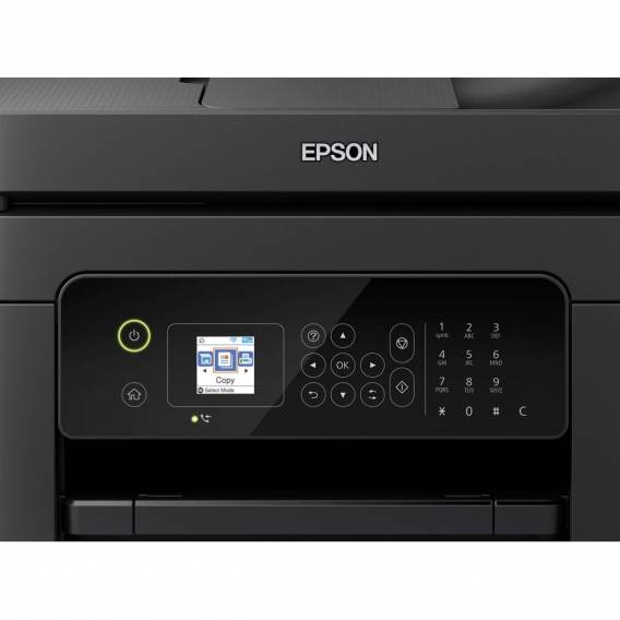 Epson Mulitfunktionsdrucker WorkForce WF2830DWF, 4in1, WLAN, Farbe: Schwarz