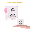 Poooli L1 Pocket Thermofotodrucker 200dpi Tragbarer BT Wireless Receipt Label Sticker Maker für Arbeitsplan Memo Studiennotizen 