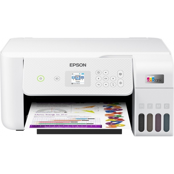 Epson EcoTank ET-2826, Multifunktionsdrucker ,grau, Scan, Kopie, USB, WLAN