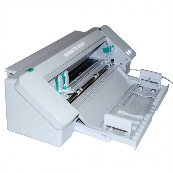 Silhouette America SILH-CAMEO-4-WHT-5T Silhouette Cameo 4 Schneideplotter, Weiß, 30,5 cm Schneidebreite