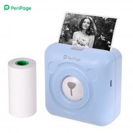 More about PeriPage Mini Pocket Etikettendrucker Labelprinter Thermodrucker Papierdrucker mit Bluetooth-Verbindung, Blau