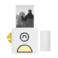 Poooli L1 Pocket Thermofotodrucker 200dpi Tragbarer BT Wireless Receipt Label Sticker Maker für Arbeitsplan Memo Studiennotizen 