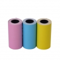 Bedruckbare Farbaufkleber Papierrolle Direktes Thermopapier mit selbstklebendem 57 * 30mm (2.17 * 1.18in) für PeriPage A6 Pocket