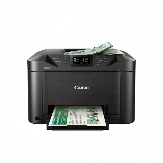 Canon MAXIFY MB5150, Tintenstrahl, Farbdruck, 600 x 1200 DPI, Farbkopieren, A4, Schwarz