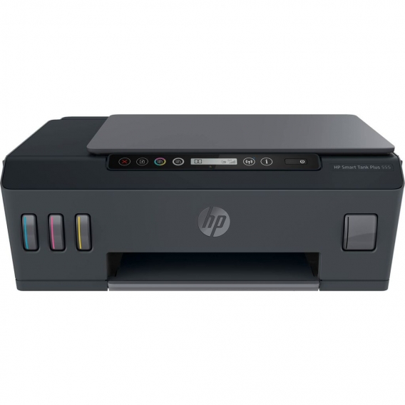 HP Smart Tank Plus 555 schwarz Multifunktionsdrucker 3-in-1 WLAN USB AirPrint