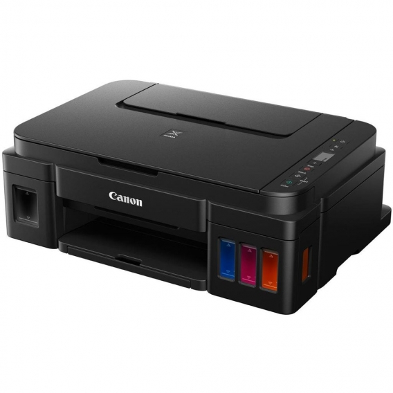 Canon PIXMA G2411, Tintenstrahl, Farbdruck, 4800 x 1200 DPI, 100 Blätter, A4, Schwarz Multifunktionsdrucker, USB