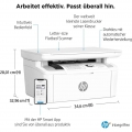 Hewlett Packard LaserJet MFP M140we - Multifunktionsdrucker - weiß