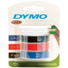 More about DYMO Prägeband 3D 9 mm breit 3 m lang schwarz glänzend