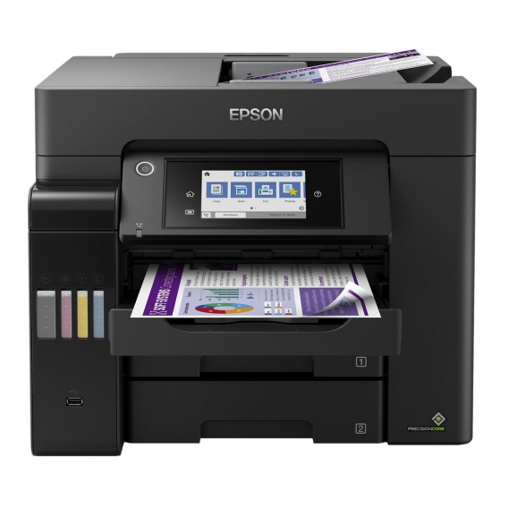 Epson EcoTank ET-5850 - Tintenstrahl - Farbdruck - 4800 x 2400 DPI - A4 - Direkter Druck - Schwarz Epson