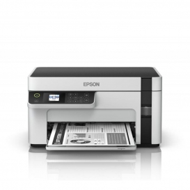 More about Epson Multifunktions-Kompaktdrucker EcoTank M2120 Schwarzweiß, Tintenstrahl, A4, Wi-Fi, Weiß