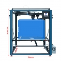 Tronxy X5SA-500PRO Hochpräziser 3D-Drucker Große Druckgröße 500 * 500 * 600 mm mit 3,5-Zoll-Farb-Touchscreen Titan Extruder Ultr