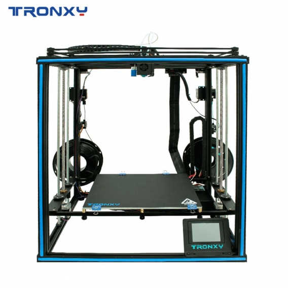 TRONXY® X5SA-2E Zweifarbiges 3D-Druckerkit CoreXY mit Dual Titan Extruder Dual Z-Achse 330 * 330 * 400 mm Druckgröße TMC2225 Ult