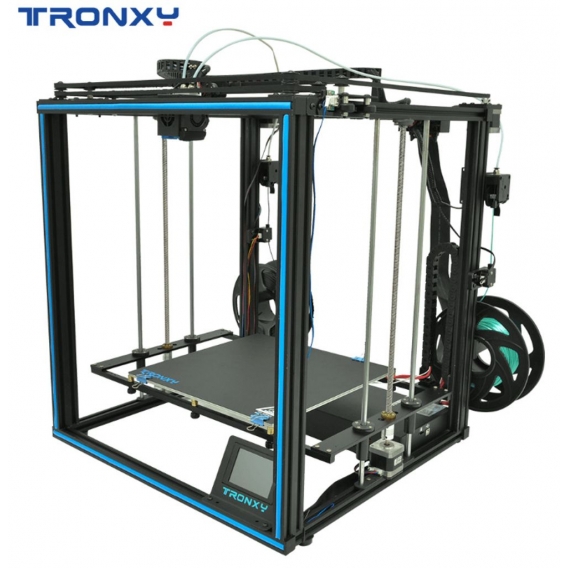 TRONXY® X5SA-2E Zweifarbiges 3D-Druckerkit CoreXY mit Dual Titan Extruder Dual Z-Achse 330 * 330 * 400 mm Druckgröße TMC2225 Ult