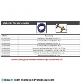 More about Manometer Schutzkappe, rot 63 mm