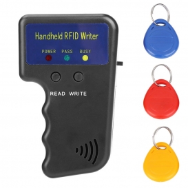 More about 125-kHz-Handheld-RFID-Writer mit 3 wiederbeschreibbaren ID-Keyfobs zum Lesen und Schreiben von EM4305 T5577-Karten-Tags