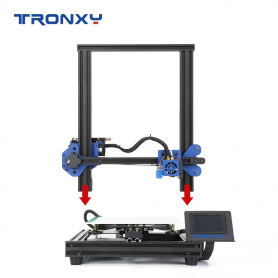 Tronxy XY-2 PRO 3D-Drucker Schnelle Montage Automatische Nivellierung Fortsetzung Druck 255X255X260mm (EU)