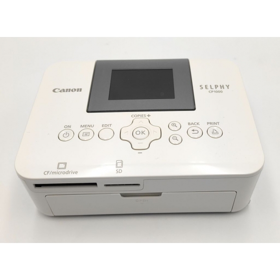 Canon Selphy CP-1000 Fotodrucker weiß Schneller und einfacher Fotodruck