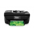 HP OfficeJet 5742, Tintenstrahl, Farbdruck, 4800 x 1200 DPI, Farbkopieren, A4, Schwarz