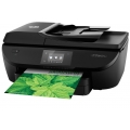 HP OfficeJet 5742, Tintenstrahl, Farbdruck, 4800 x 1200 DPI, Farbkopieren, A4, Schwarz