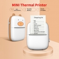 Mini Pocket Fotodrucker Tragbare mobile Thermodruckmaschine All in One 203 DPI Wireless BT-Verbindung fuer Bildetiketten DIY Han