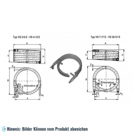 Koaxial-Verdampfer Schmöle. VS 4-12E CuNi10Fe1Mn, 10,5 kW, 1,5 m3/h