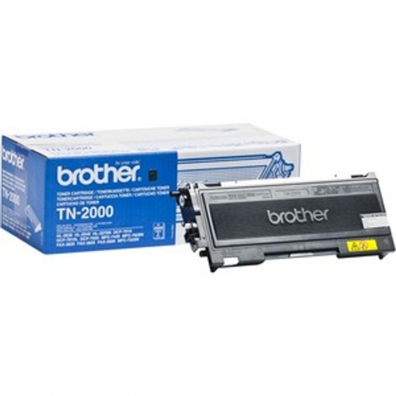 Brother TN-2000 Tonerkartusche - Schwarz Original - Laserdruck - 2500 Seiten - 1er Pack