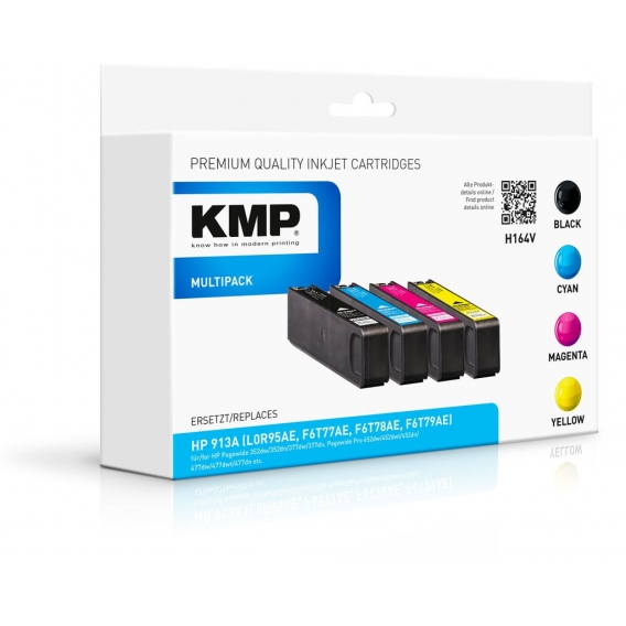 KMP 1750,4005 - 3 Seiten - Schwarz - Cyan - Magenta - Gelb - 4 Stück(e)