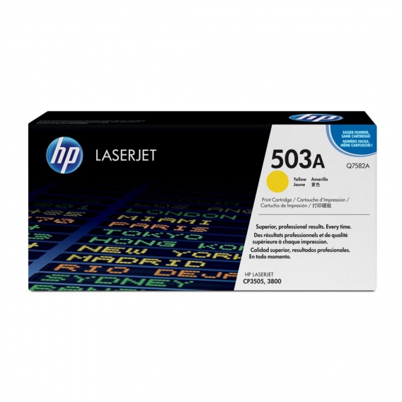 HP 503A Tonerkartusche - Gelb Original - Laserdruck - 1er Each